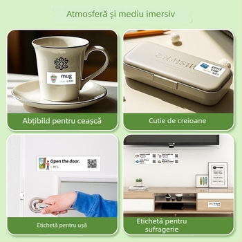 Note adezive pentru exersarea limbii engleze la copii – fraze scurte pentru situații zilnice, foițe despicate; Brand: Hongmeng culture; Adeziv: Da; IP: Nu