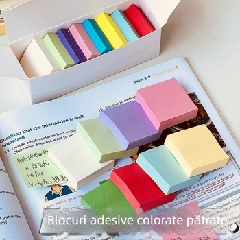 Note adezive în formă de cărămidă, ne-lipibile, fără licență IP