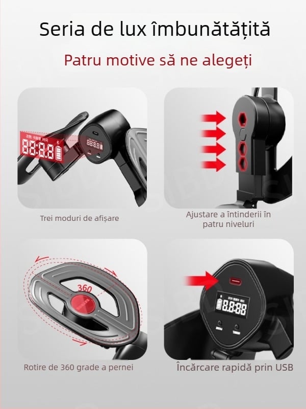 Antrenor Kegel pentru bărbați și dispozitiv de exerciții pentru picioare, antrenarea mușchilor pelvieni, remodelarea coapselor interioare, utilizare acasă