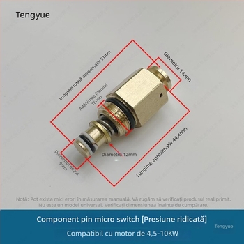 Set pistolă de spălat cu presiune înaltă pentru mașini cu întrerupător de oprire automată, valve de presiune și cutie micro-switch