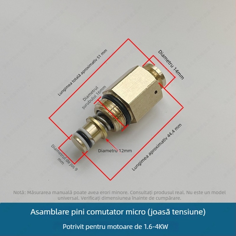 Set pistolă de spălat cu presiune înaltă pentru mașini cu întrerupător de oprire automată, valve de presiune și cutie micro-switch