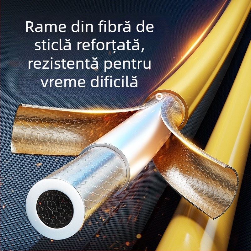 Umbrelă automată pliabilă cu 24 de spițe pentru femei – umbrelă publicitară cu logo, protecție UV UPF 40+, țesătură 190T