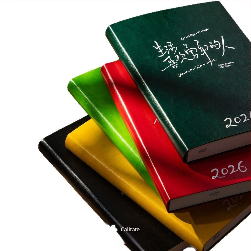 Caiet cu copertă din piele, legare cu ață, Dowling hârtie, 80 gsm, 50–100 pagini