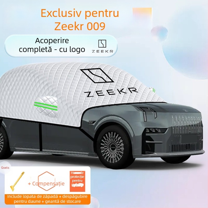 Husă parbriz față auto – folie de aluminiu, design îngroșat, culoare solidă, potrivire universală