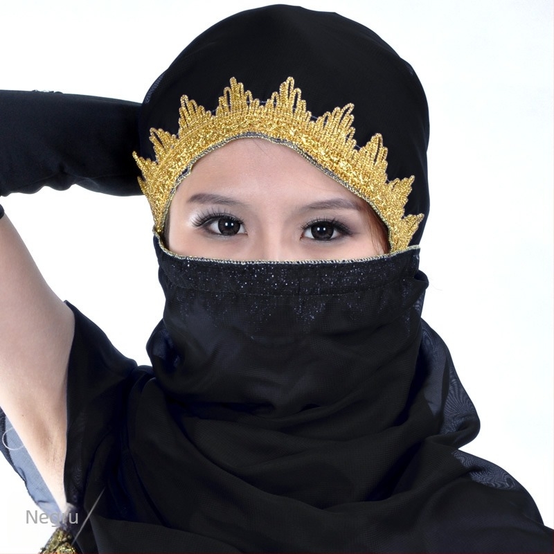 Voal pentru dansul burii - voal, 100% poliester, unisex, model solid, pentru toate anotimpurile