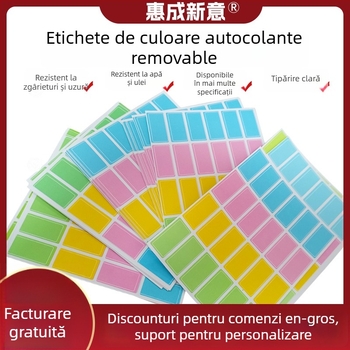 Etichetă autoadezivă impermeabilă, formă personalizabilă, adeziv pe placă de cupru, etichete indicator creative, personalizare disponibilă