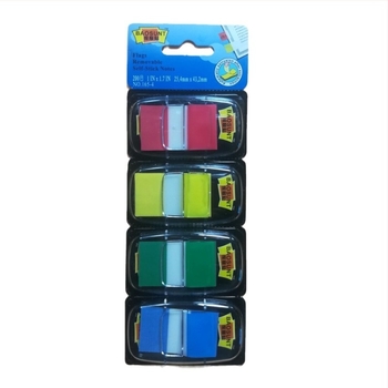 PS-254 Etichetă scrisă manual — material BOPP/PET, bandă de note lipicioase glisantă, două fețe, 50 etichete pe pagină, personalizare disponibilă