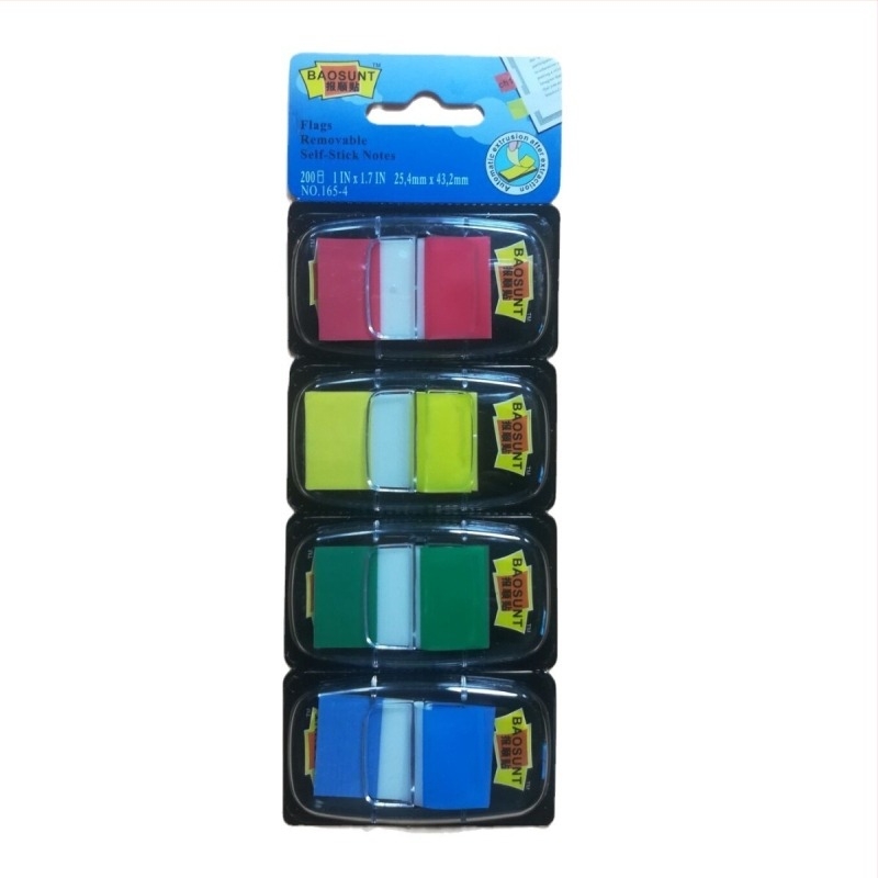 PS-254 Etichetă scrisă manual — material BOPP/PET, bandă de note lipicioase glisantă, două fețe, 50 etichete pe pagină, personalizare disponibilă