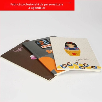 Linebook 01 Notebook cu legare prin adeziv, copertă din hârtie, hârtie interioară specială, 50–100 pagini