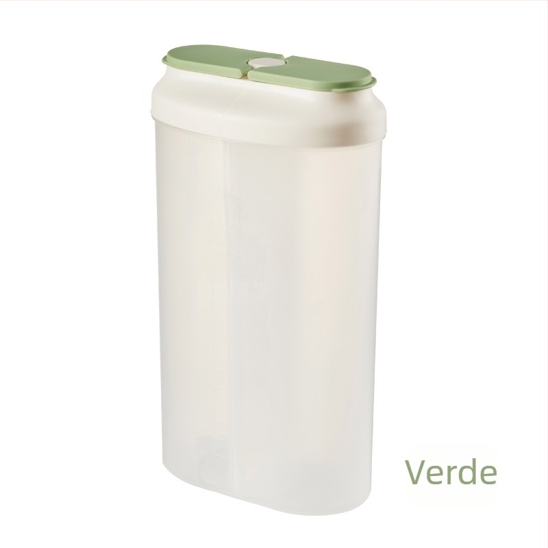 Cutie de depozitare cereale din plastic transparent, etanșă, pentru alimente și gustări, 1-2 L, compatibil cu cuptorul cu microunde, formă neregulată