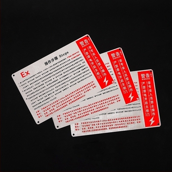 Mașină de fabricat plăci metalice — Serigrafie, Corodare, Șlefuire, Ștanțare; Materiale: cupru, fier, aluminiu, aliaje, oțel inox; Procesare personalizabilă; Pentru plăci de identificare metalice