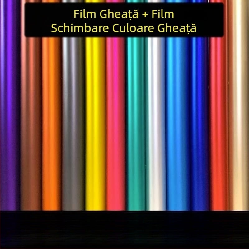 Film autocolant pentru caroserie, PVC, adeziv, model Cartoon, fără personalizare, potrivit pentru partea din față, capotă, portbagaj, plafon, partea din spate și părțile laterale