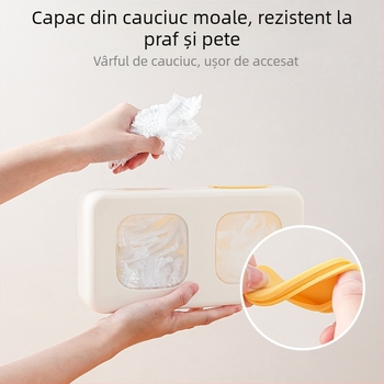 Cutie de depozitare montată pe perete – Youren YR1220, PP+TPR+PS, stil japonez