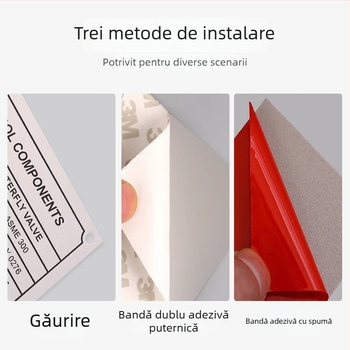 Placă metalică de identificare — personalizabilă; (material: placă metalică; imprimare: serigrafie aur rezistentă la coroziune; aplicație: universală)