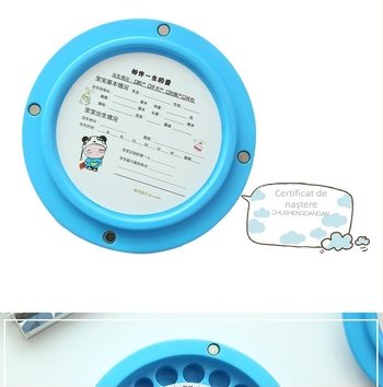 Cutie de păstrare a dinților de lapte — Amintire pentru dinții de lapte ai copilului | Material: rășină ecologică • Vârstă: 0–3 ani • Cutie de cadou portabilă