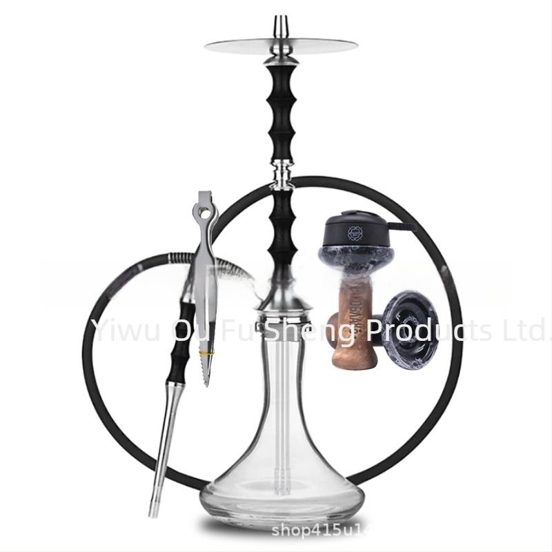 Narghilea – Aluminiu, stil de lux ușor, 6 bucăți în cutie, reutilizabil