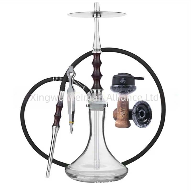 Narghilea – Aluminiu, stil de lux ușor, 6 bucăți în cutie, reutilizabil