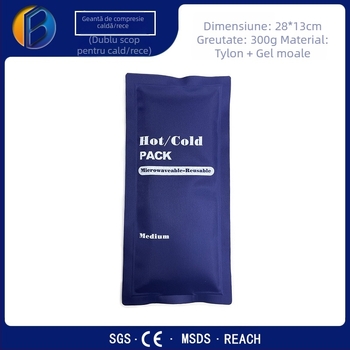 bodiconn pernă de gheață pentru terapie caldă și rece, potrivită pentru adulți și copii, cutie cu 60 de bucăți, greutate 250–300 g, răcire și prevenire a insolației