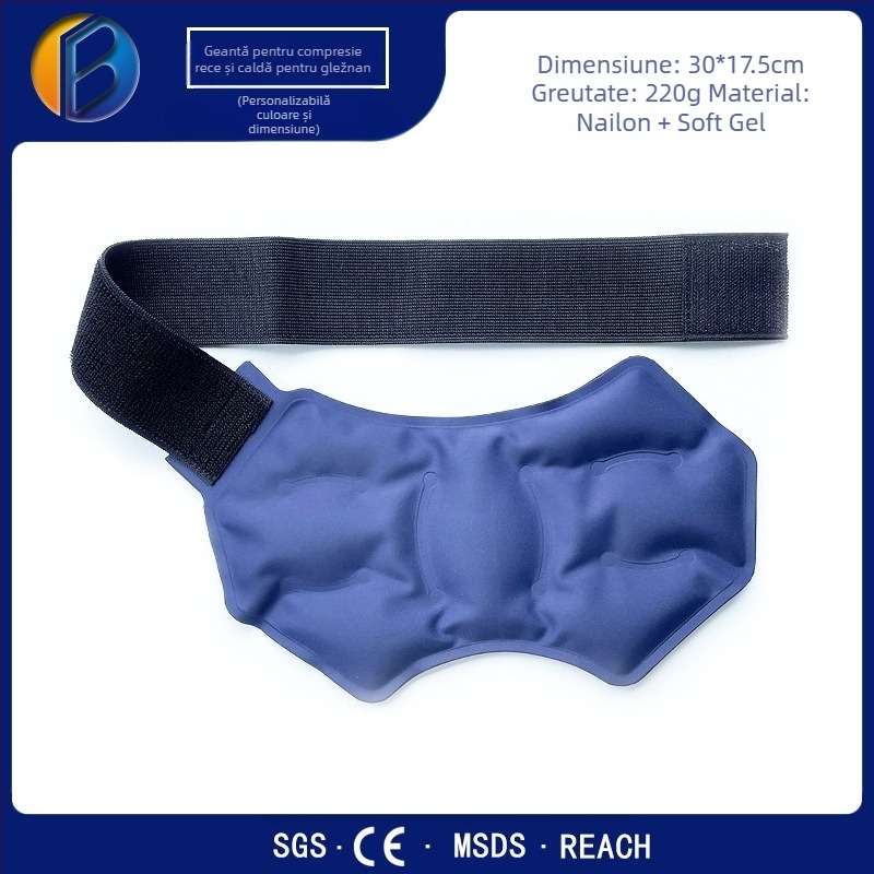 bodiconn pernă de gheață pentru terapie caldă și rece, potrivită pentru adulți și copii, cutie cu 60 de bucăți, greutate 250–300 g, răcire și prevenire a insolației