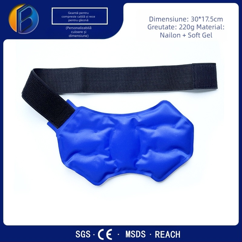 bodiconn pernă de gheață pentru terapie caldă și rece, potrivită pentru adulți și copii, cutie cu 60 de bucăți, greutate 250–300 g, răcire și prevenire a insolației