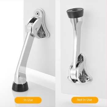 Stop de ușă cu partea superioară din cauciuc, corp din aliaj, model 1, stil chinezesc nou