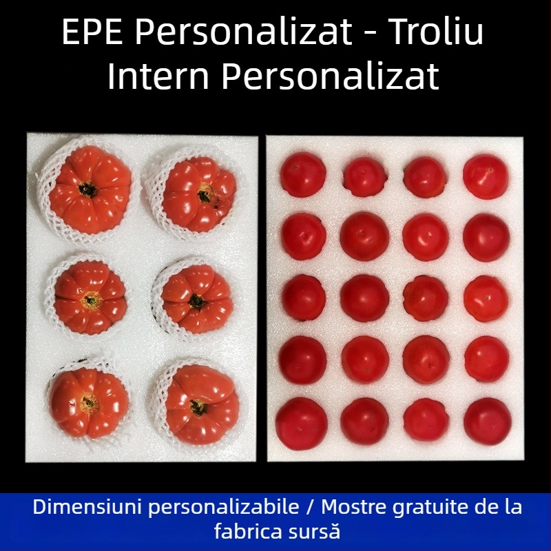 Foaie EPE Pearl Cotton pentru fructe și legume — protecție a colțurilor, material: EPE Pearl Cotton, densitate 17, grosime la alegere