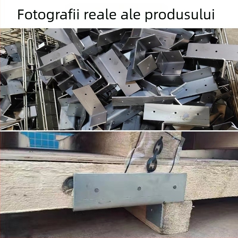Protector de colț pentru ridicarea unei cutii din lemn