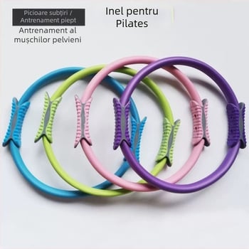 Inel de Pilates, marca Fun, model PLT-236 – accesorii de yoga pentru fitness acasă și antrenament al mușchilor picioarelor