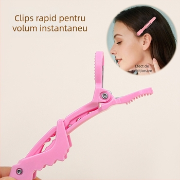 Ouya clip de păr: crocodil și clip de poziționare cu cioc de rață pentru salon și acasă