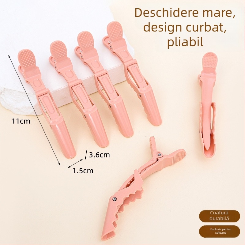 Ouya clip de păr: crocodil și clip de poziționare cu cioc de rață pentru salon și acasă