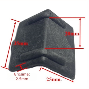 Protector de colț în formă de L din plastic-otel pentru bandă de ambalare — Guande, Jiangsu; potrivit pentru podele, cărămizi, pietre, lemn, carton, lingouri de aluminiu