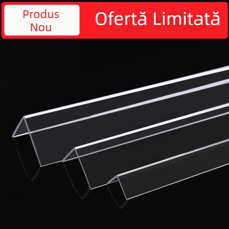 Bandă de protecție a colțului de pereți, protecție la colț drept, anti-coliziune, montaj fără găuri