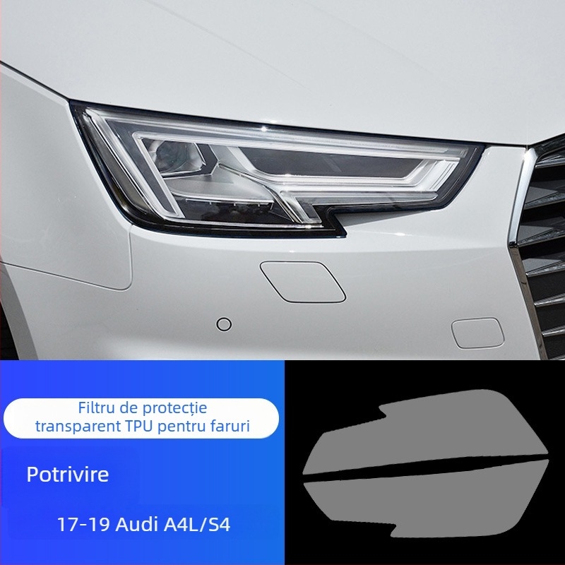 Film TPU pentru faruri Aodi A3/A4 S3/4 – auto-reparare, anti-zgârieturi și rezistent la uzură