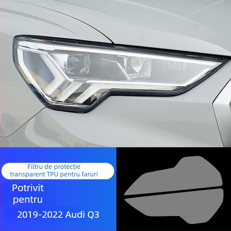 Film TPU pentru faruri Aodi A3/A4 S3/4 – auto-reparare, anti-zgârieturi și rezistent la uzură