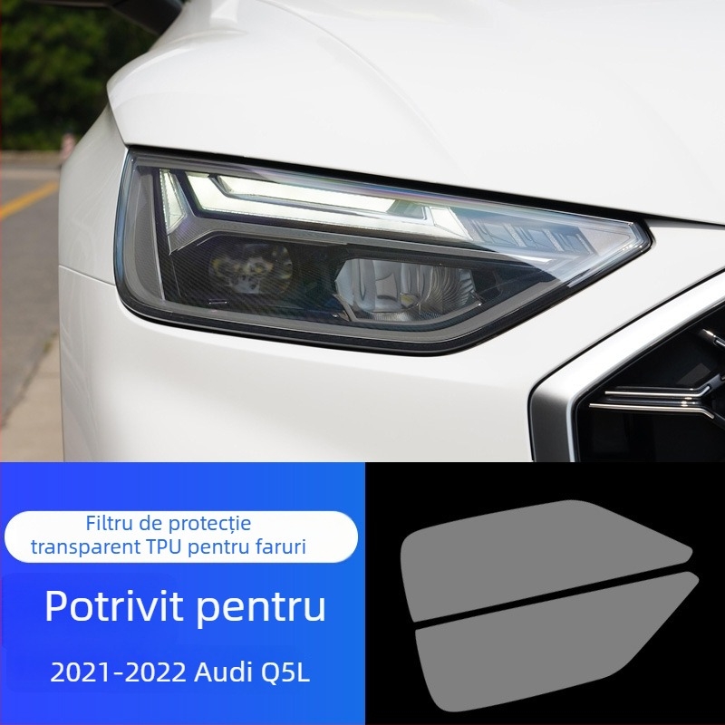 Film TPU pentru faruri Aodi A3/A4 S3/4 – auto-reparare, anti-zgârieturi și rezistent la uzură
