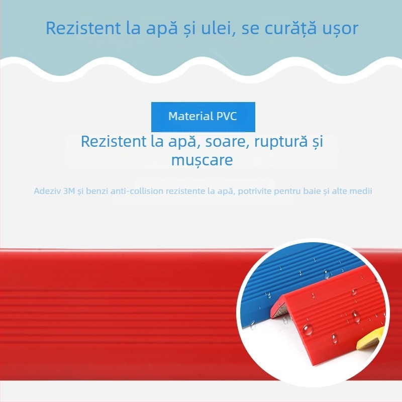 Geno Protection Benzi personalizate de protecție a colțurilor pentru pereți și margini de masă, 50 buc., lungime personalizată