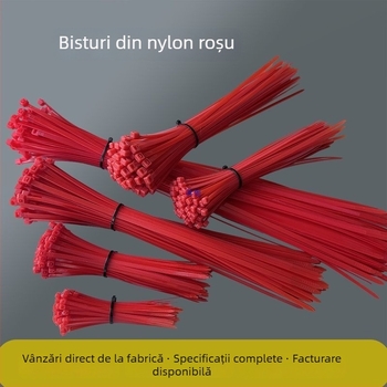 Legături auto-blocante din nylon pentru nunți, legături din plastic pentru cabluri, catarame de fixare elegante și festive - Material: Nylon; Brand: Liberal arts; Grosime: Altul; Lățime: Altul; Domeniu: Altul