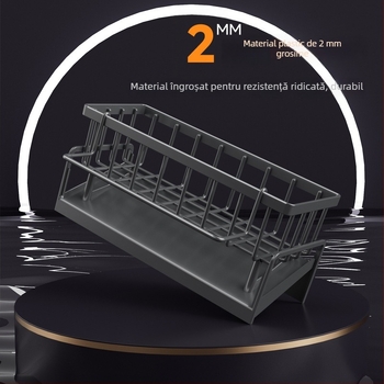 Kaihong organizator plastic pliabil, multifuncțional pentru perete, fără montaj, pentru chiuvetă