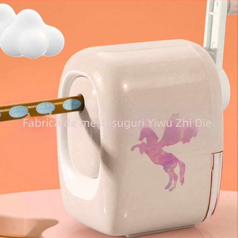 DIY Șablon de pictură cu decupaj pentru copii — Elf, Unicorn, Sirenă; Material PET; Brand Yiwu Purple Butterfly Arts & Crafts Factory; Nu este importat