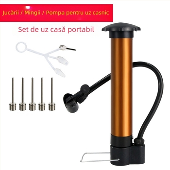 Pompa mini pentru bicicletă, micro pompă, model Dqt-001, tip valvei: Beautiful mouth, pentru bicicletă