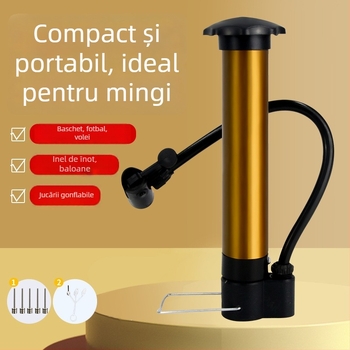 Pompa mini pentru bicicletă, micro pompă, model Dqt-001, tip valvei: Beautiful mouth, pentru bicicletă