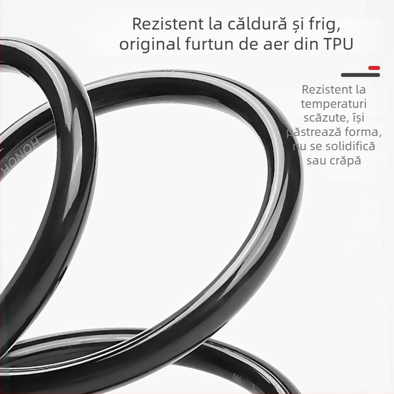 Onai accesorii pompă manuală, curea TPU cu ventilație proprie, din plastic, rezistentă la căldură și frig.