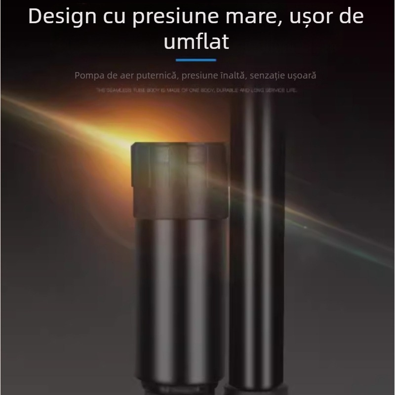 Pompa pentru bicicletă – Model 4647, greutate 300 g, presiune aer 46, include ace, supapă universală