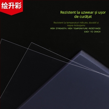 Film pentru legare documente, PET, transparență peste 97%, 100 coli în pachet, Xin Laimei