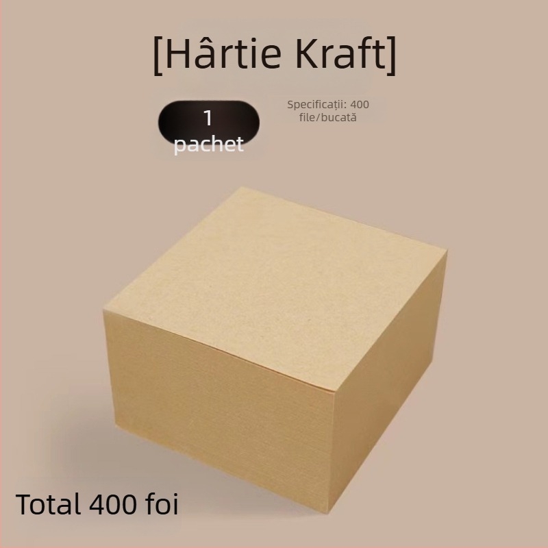 Note autoadezive pătrate, 400 de foi