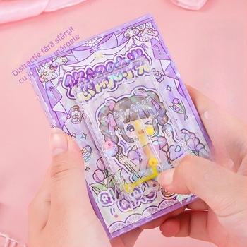 Jurnal cu copertă din laser, legare cu sârmă, 160 pagini, hârtie din pulpă de lemn 80 g/m², stil japonez-coreean drăguț