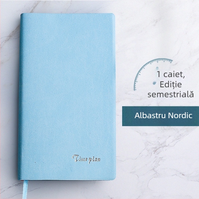 Zhengcai 4320 carnet de notițe cu copertă din piele artificială, legare lipită, Daolin hârtie 80gsm, 100 pagini