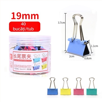 Huilin clips metalice dovetail pentru birou, prindere documente