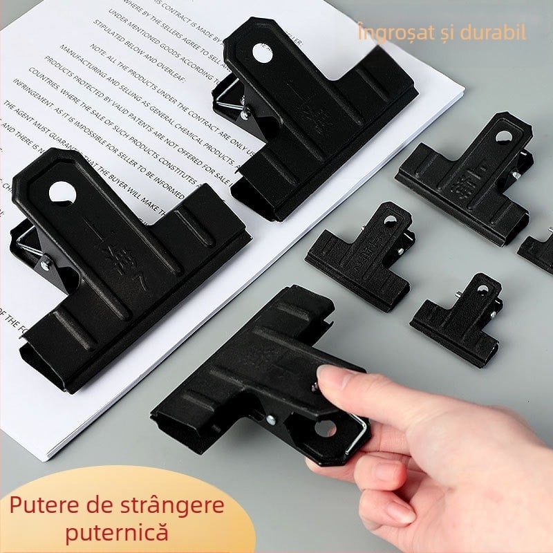 HTJ Clemă metalică pentru documente de birou, bilete și bonuri contabile — Goode