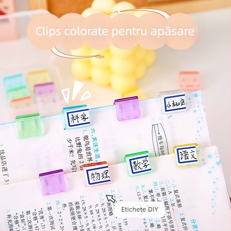 Alt clip de colț din plastic pentru birou